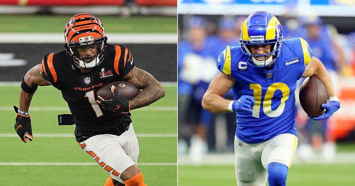 Ja'Marr Chase and Cooper Kupp